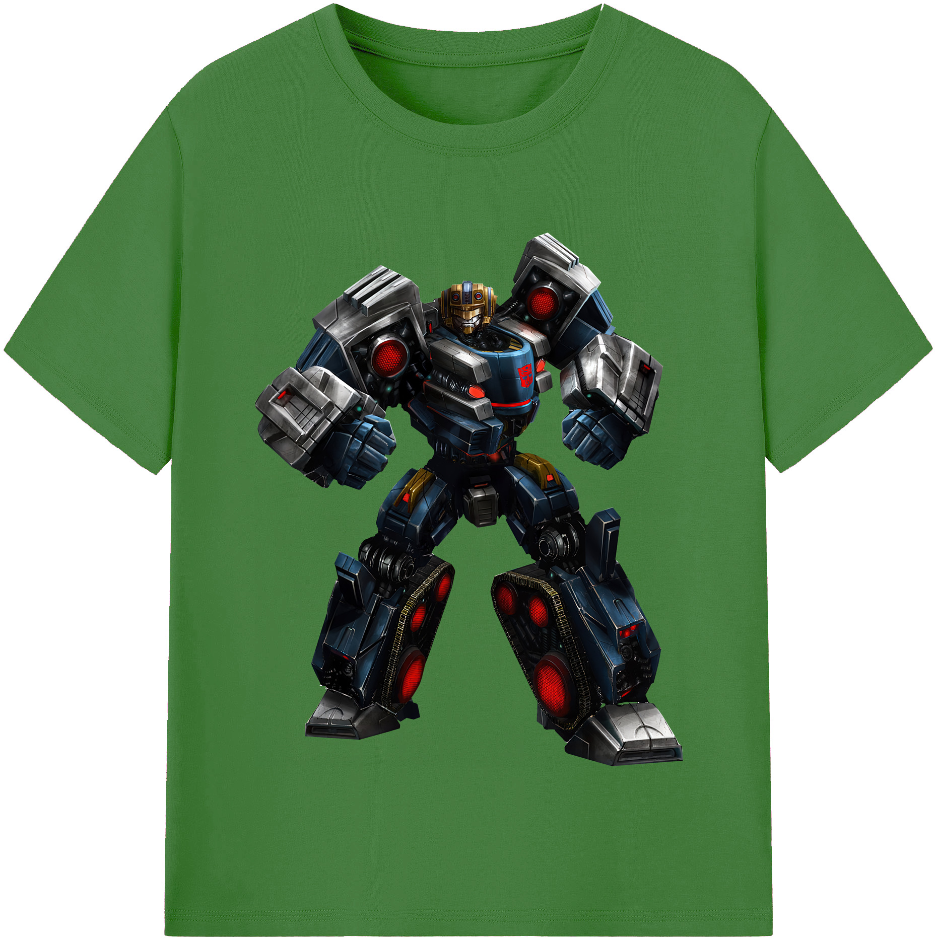 （画像用） Transformers トランスフォーマー レディースカジュアルプリントTシャツ（綿100％）